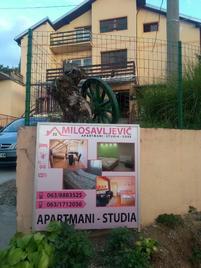 Apartmani Milosavljevic Soko Banja Bagian luar foto